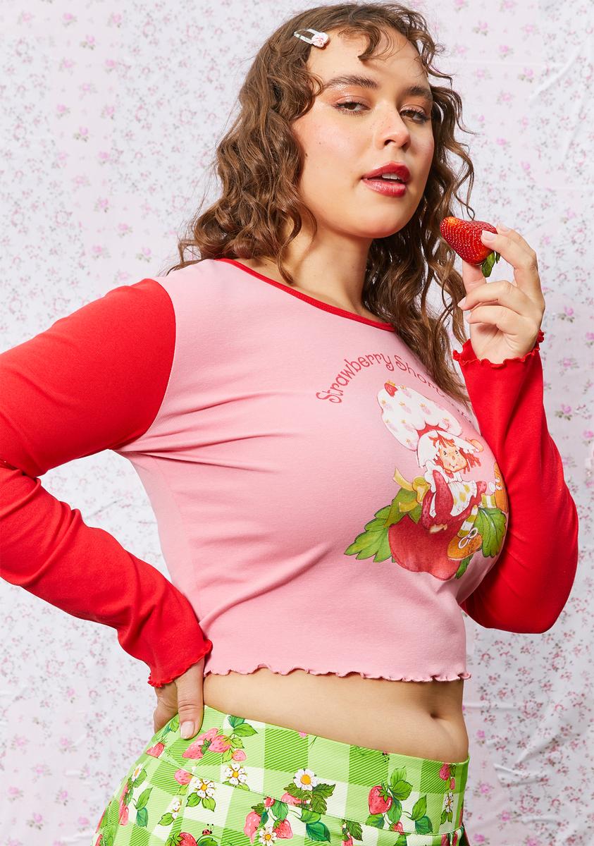 plus size graphic crop tops