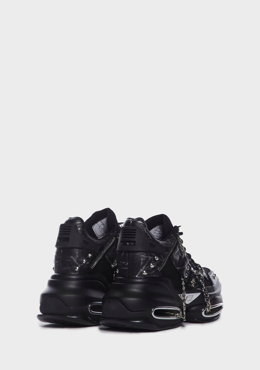 ★Archivepke★Platform sneakers★Black★韓国★大人気★ Platform sneakers（ブラック)_OK4AX24704BLK