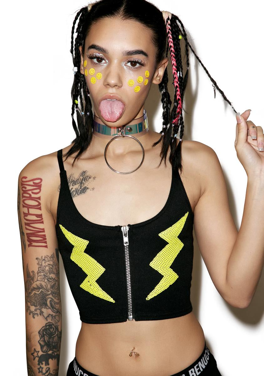 Ready To Bolt Crop Top Dolls Kill x 24HRS,New Products : American Fashion Style Bags On Sale Ready To Bolt Crop Top Dolls Kill x 24HRS,New Products : American Fashion Style Bags On Sale