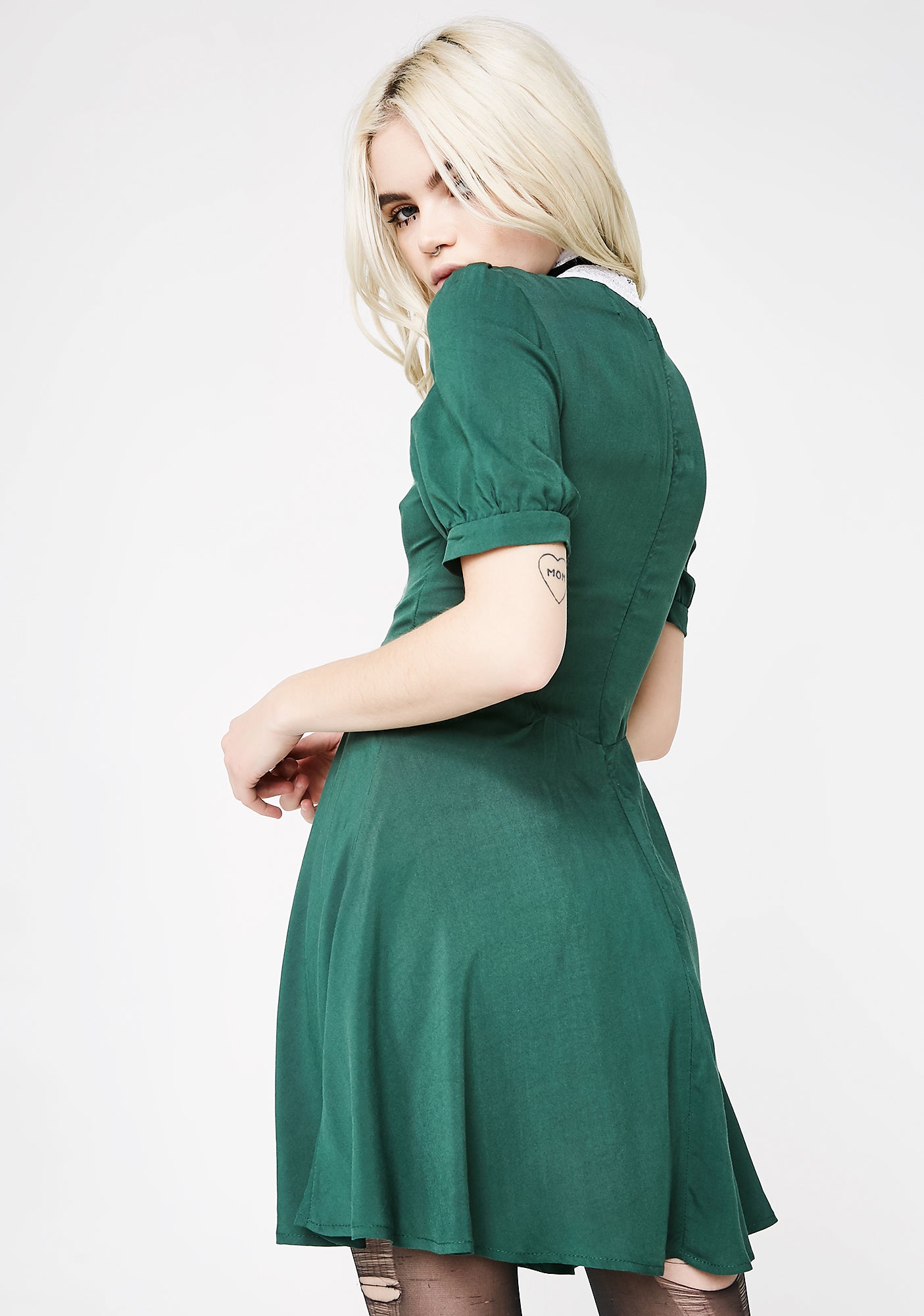 Hunter Green Jolie Dress Hunter Green Jolie Dress