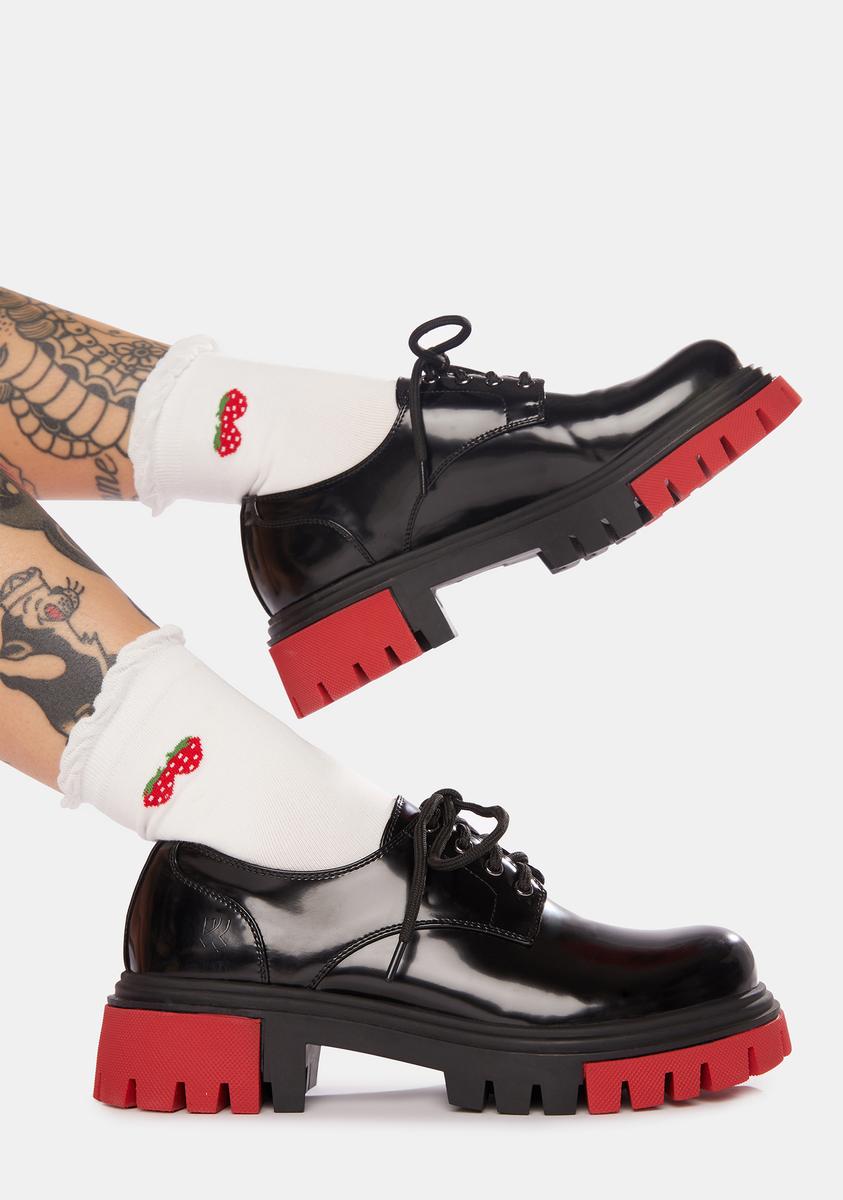 Monarch Contrast Sole Oxfords Koi Footwear,Specials : American Fashion Style Bags On Sale