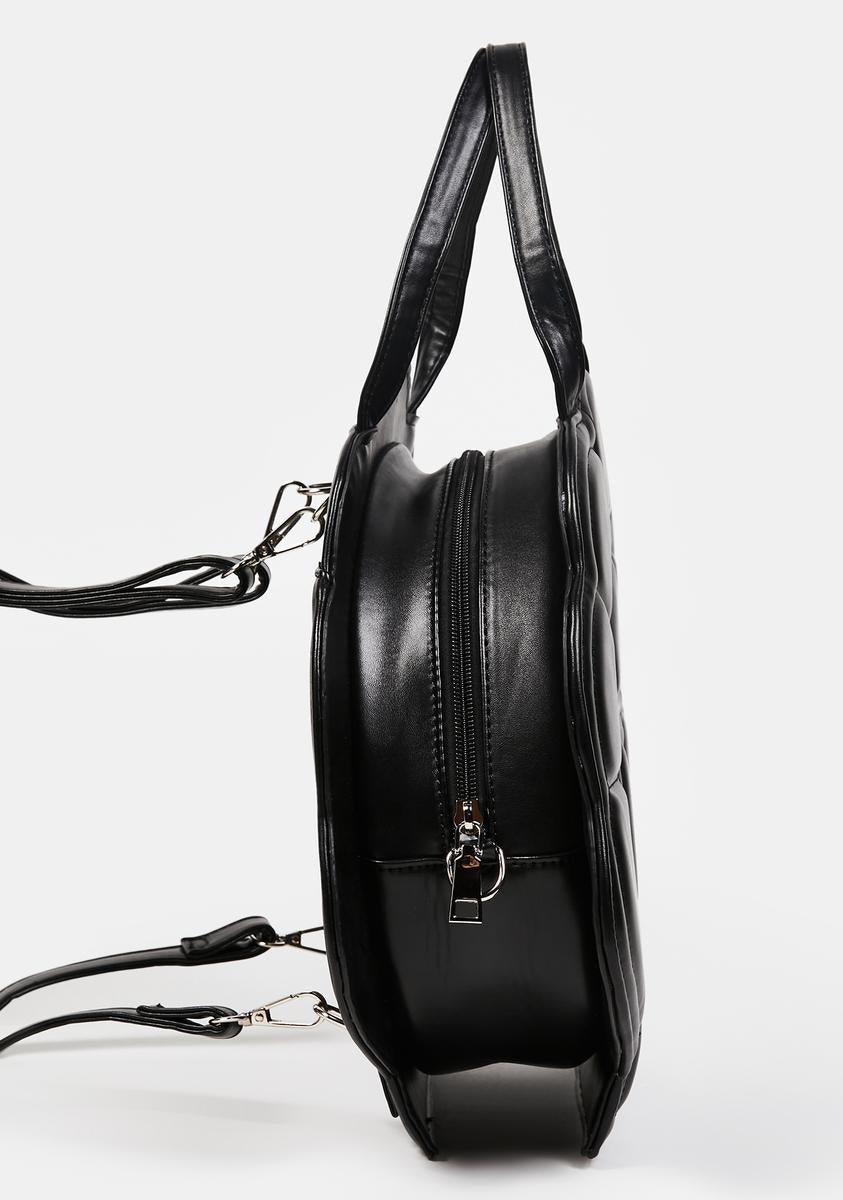 Lost Queen Pentagram Star Backpack - Black – Dolls Kill display picture 3