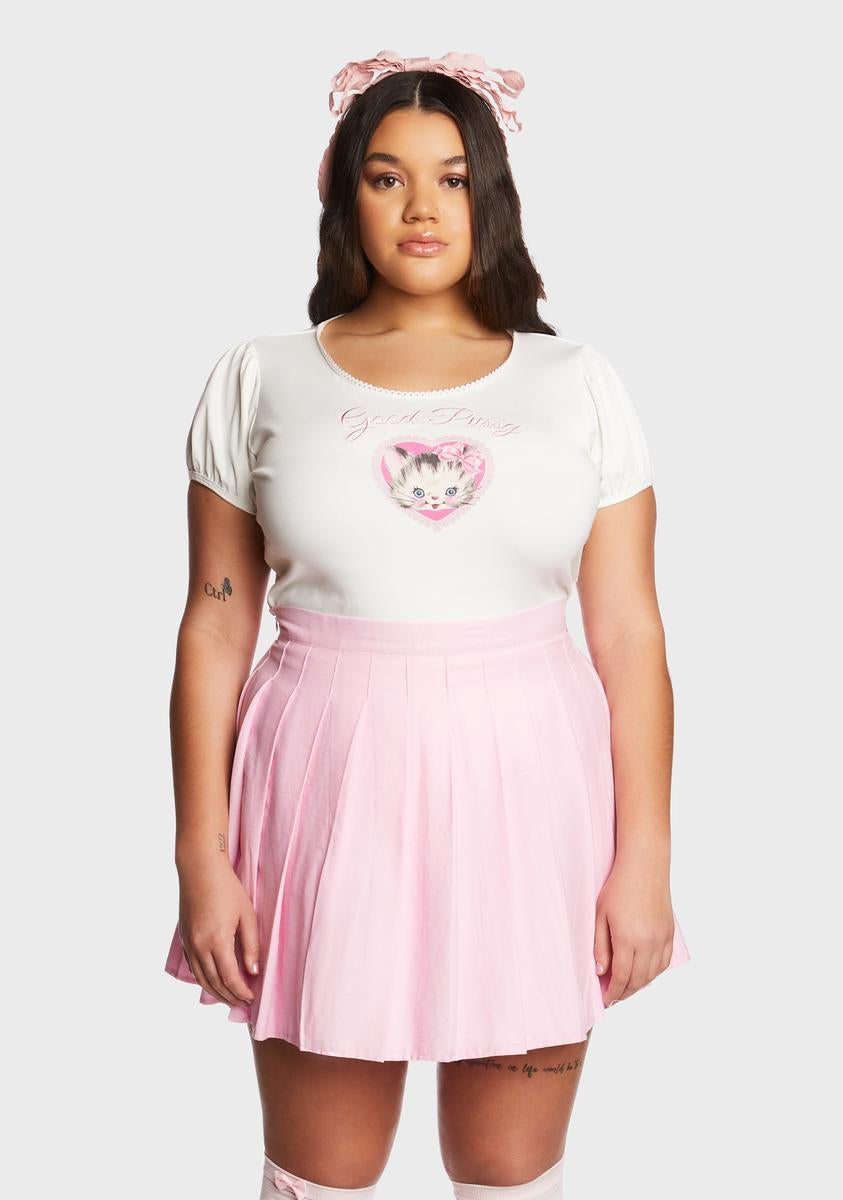 Plus Feline Naughty Graphic Baby Tee Sugar Thrillz,New Products : American Fashion Style Bags On Sale Plus Feline Naughty Graphic Baby Tee Sugar Thrillz,New Products : American Fashion Style Bags On Sale