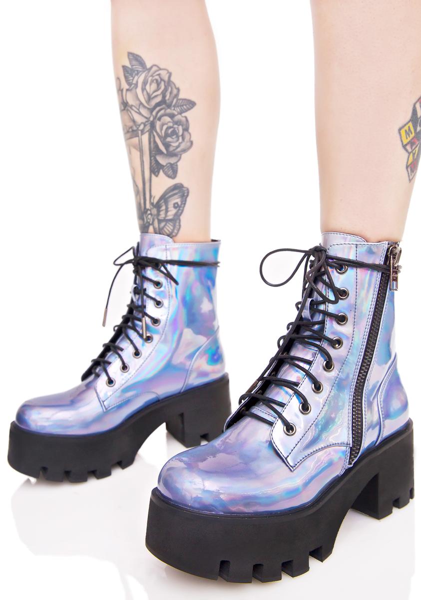 Current mood holographic boots deals