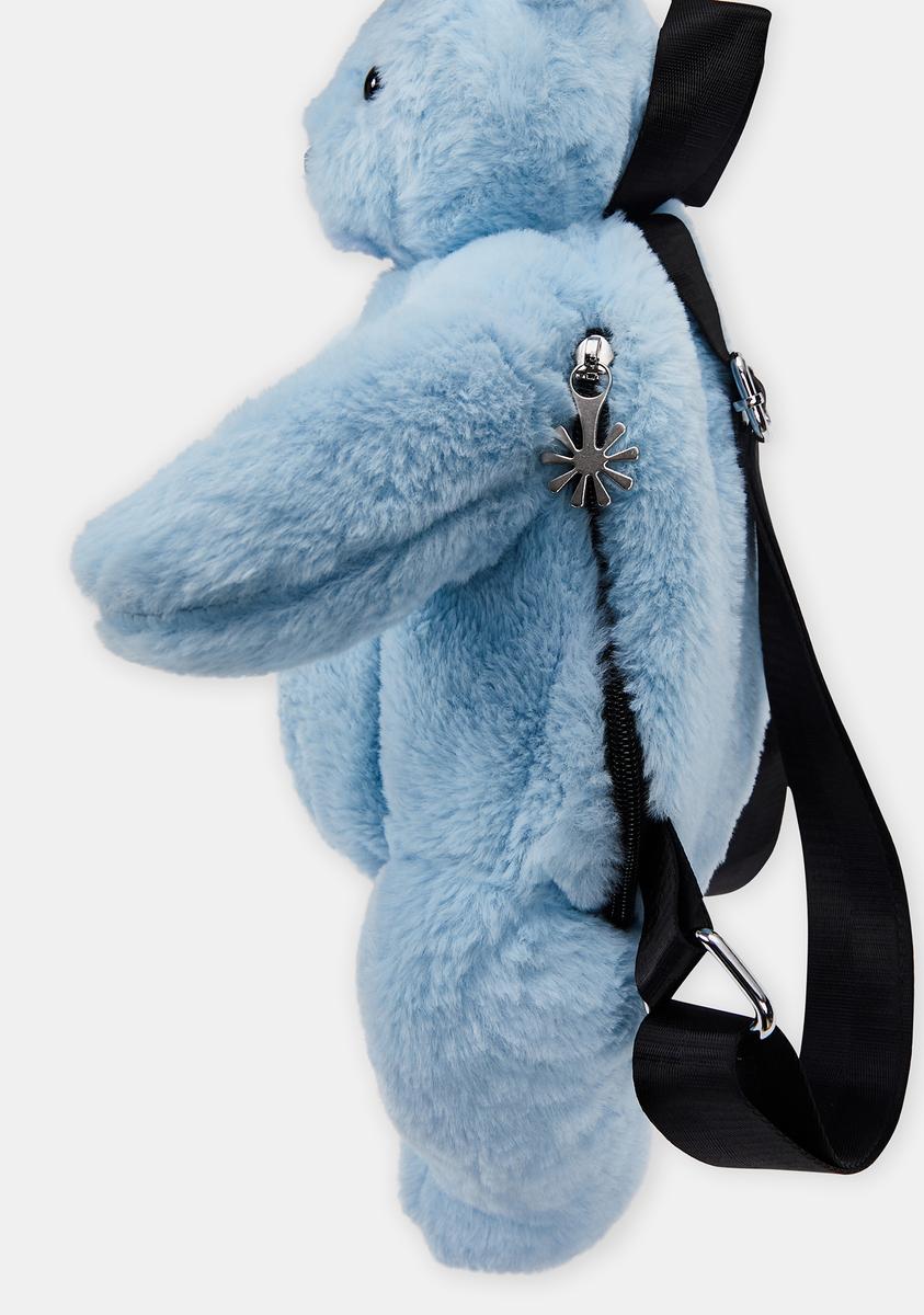 Dolce & Gabbana Faux Fur Teddy Bear Backpack