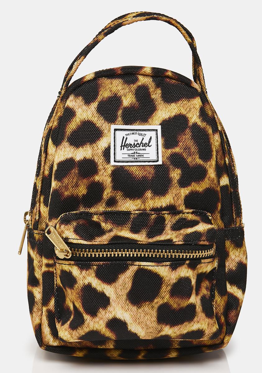 herschel backpack purple leopard Herschel Mini Nova Crossbody Backpack