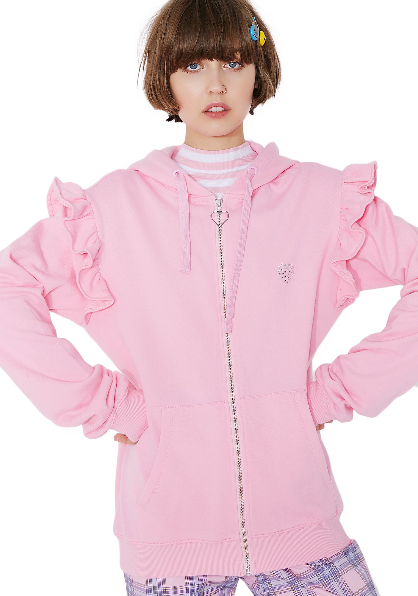 Spoilt Pink Hoodie – Dolls Kill