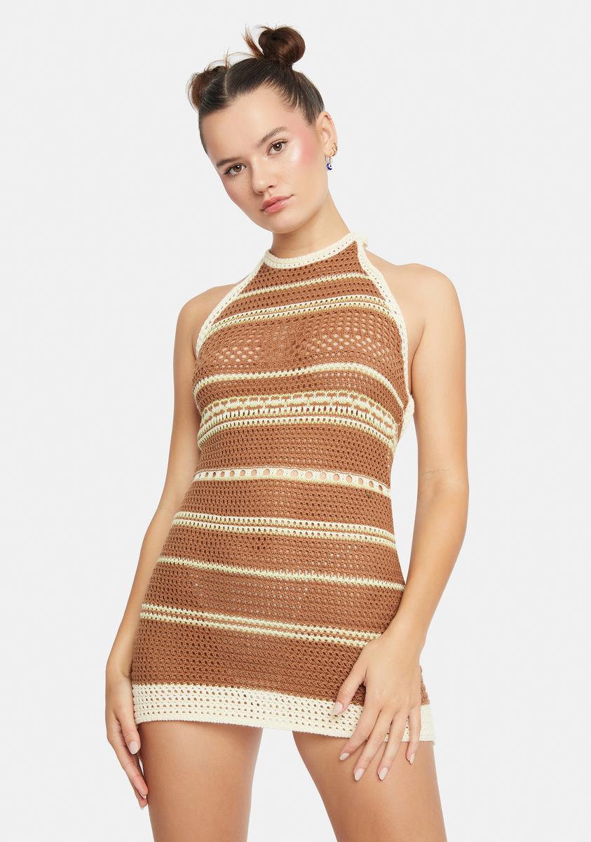 Waiting On You Knit Mini Dress
