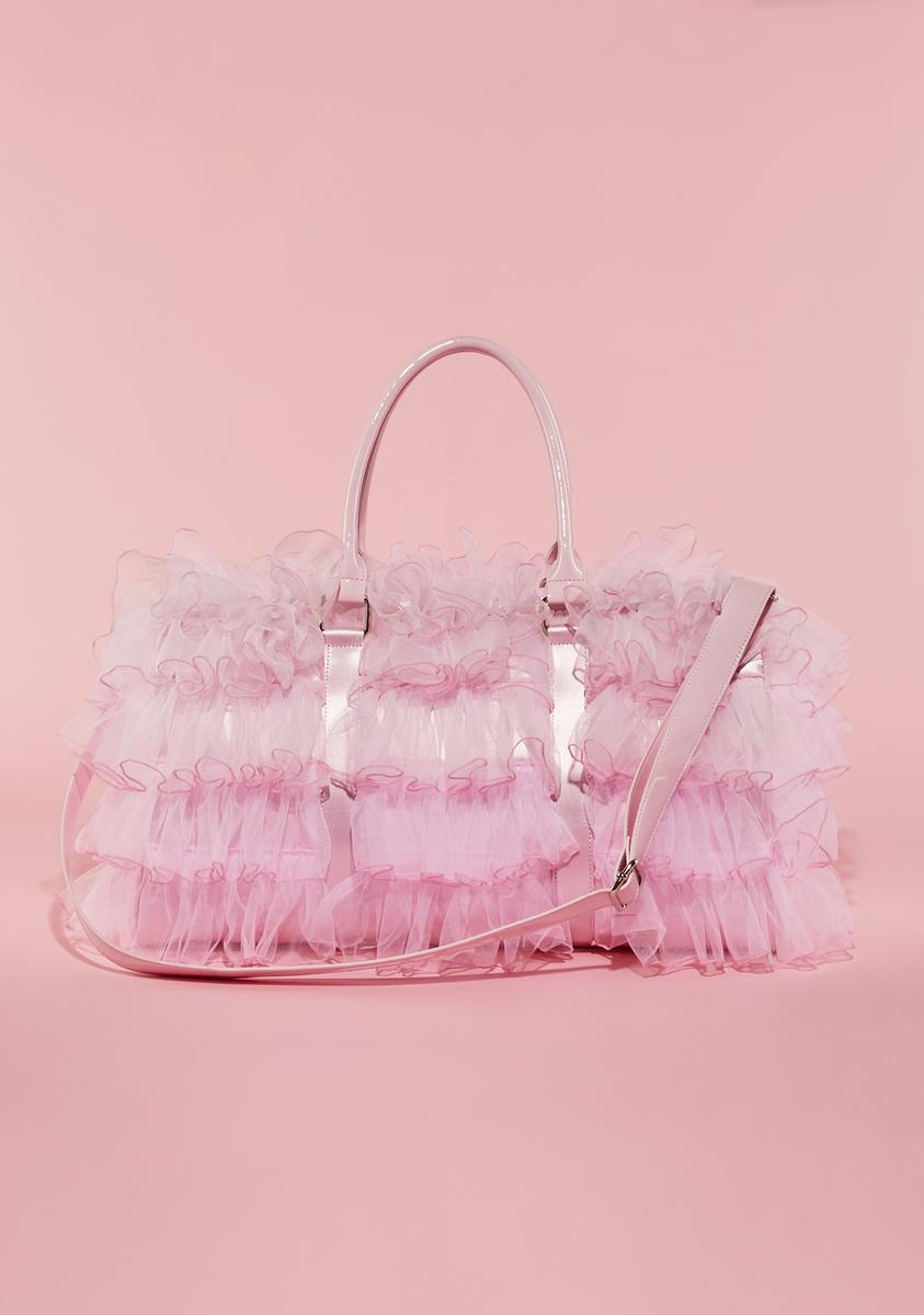 Unicorns and Roses on Pink • Weekender Bag