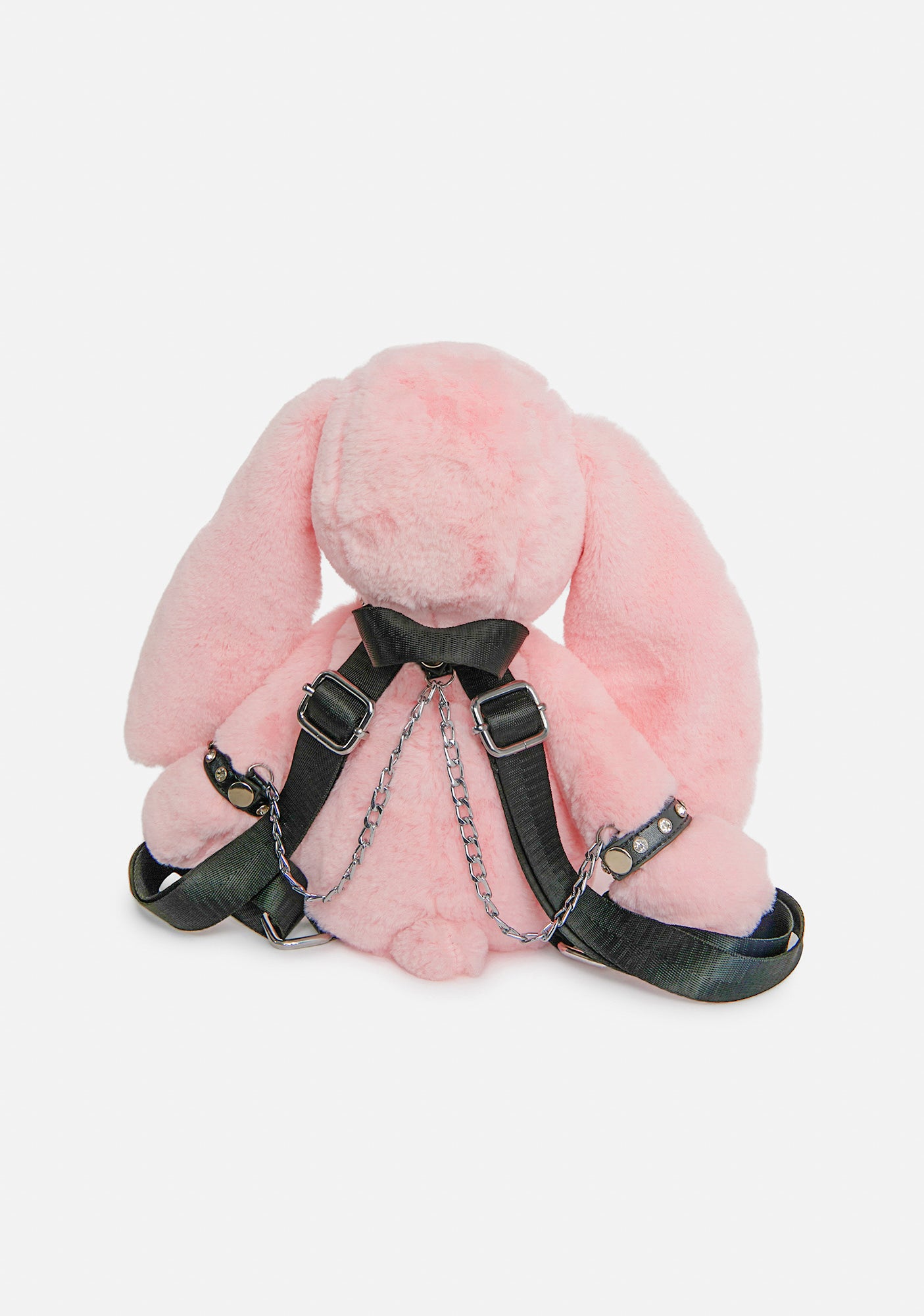 Club Exx Bling Bondage Bunny Backpack - Pink – Dolls Kill