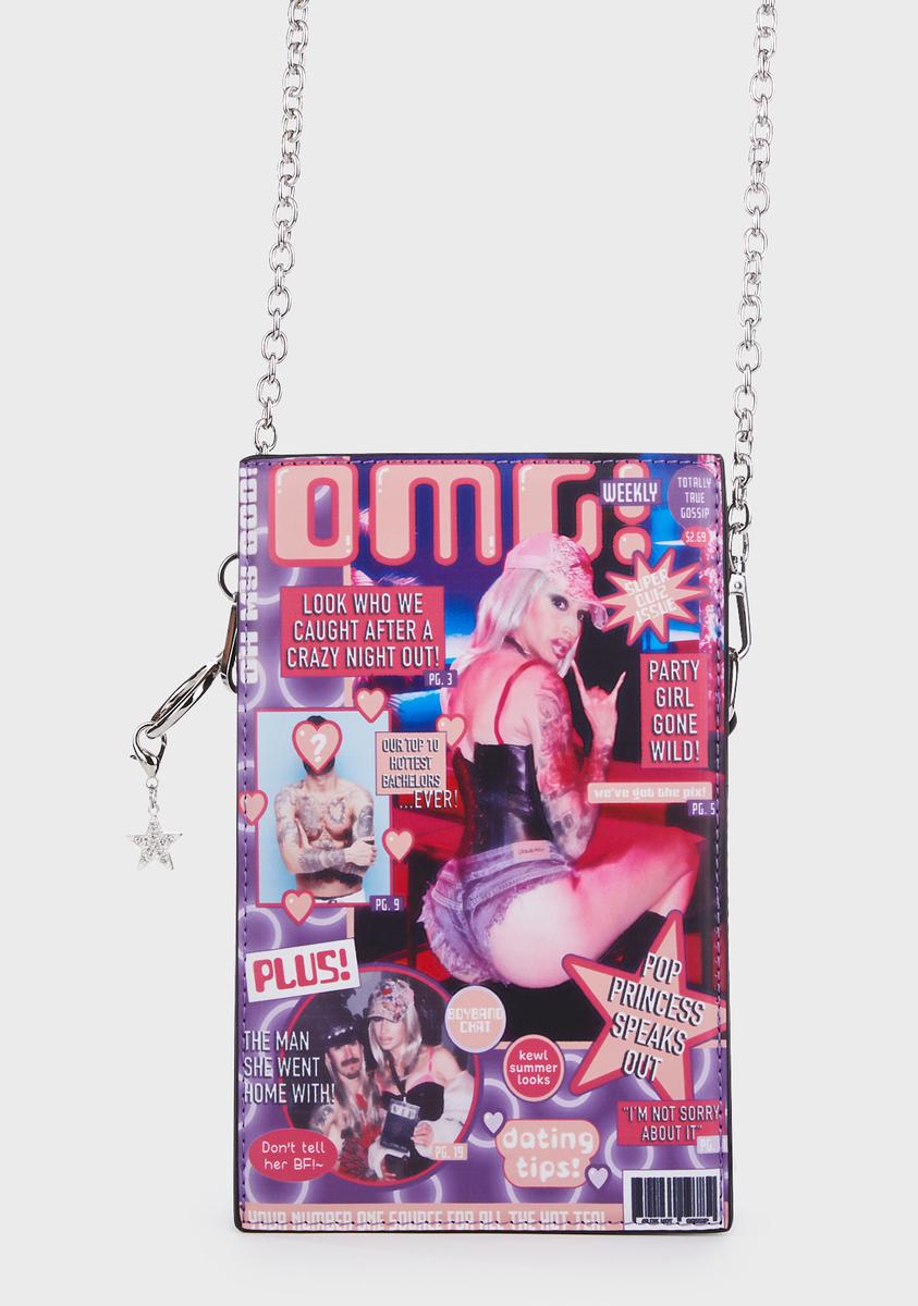 Talk Of The Tabloids Shoulder Bag HOROSCOPEZ,New Products : American Fashion Style Bags On Sale