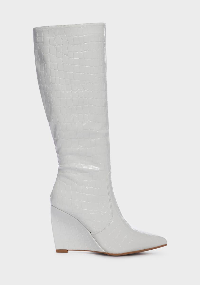 Social Secret Wedge Boots,New Products : American Fashion Style Bags On Sale