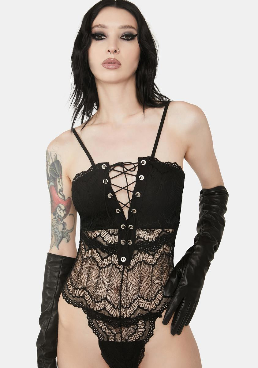 Final Curtain Lace Bodysuit,Specials : American Fashion Style Bags On Sale