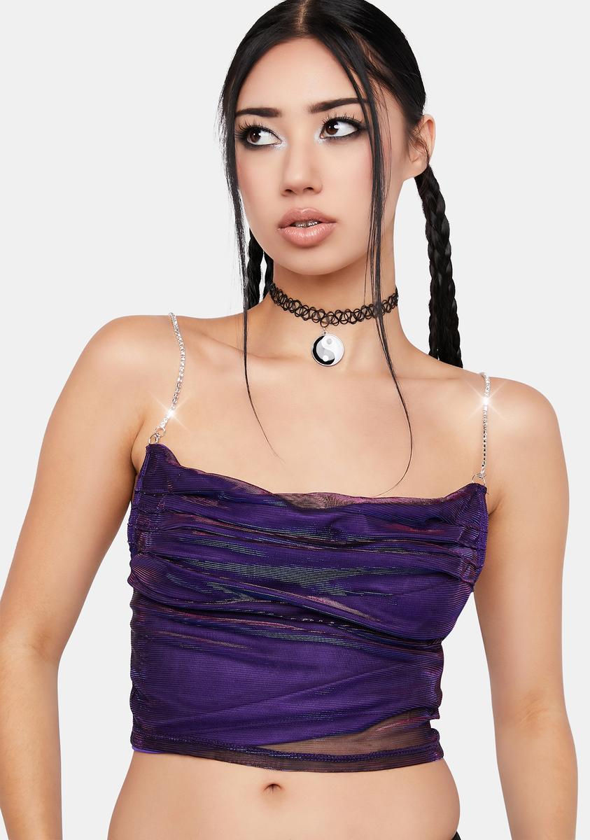 Lights So Bright Crop Tank dELiA*s by Dolls Kill,Specials : American Fashion Style Bags On Sale