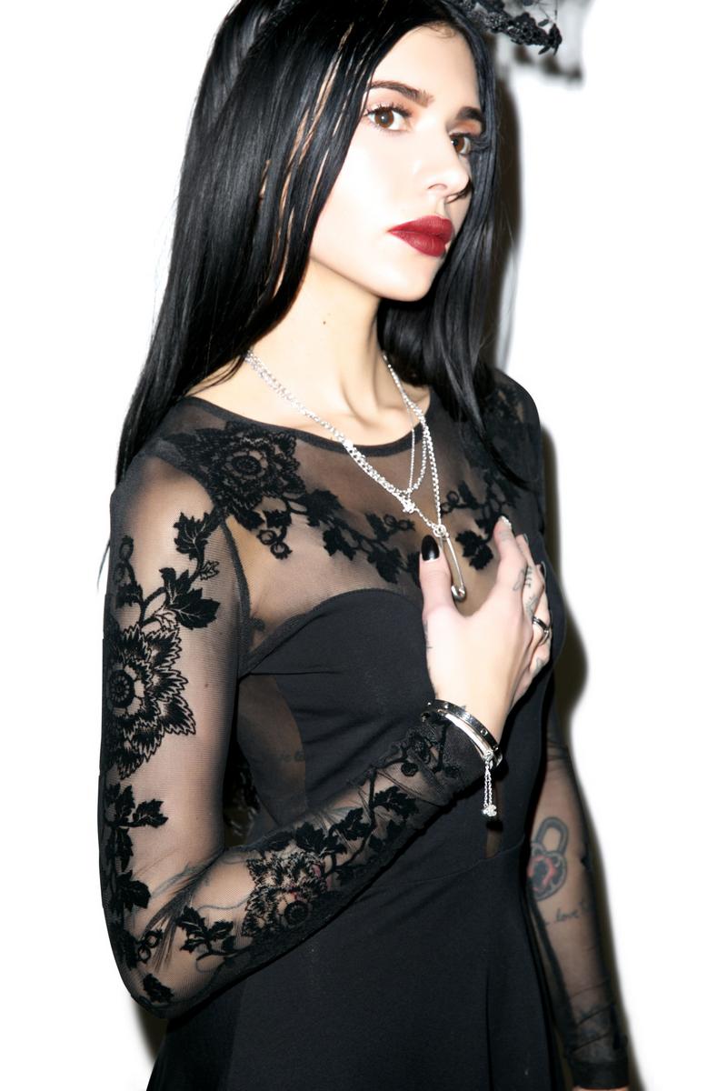 Moonchild Lace Dress  Dolls Kill