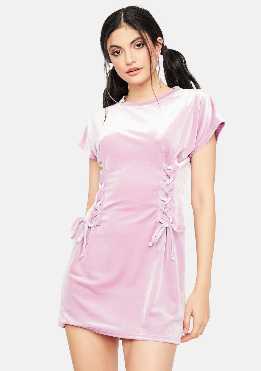 Gonna Act Out Velour Mini Dress,Specials : American Fashion Style Bags On Sale