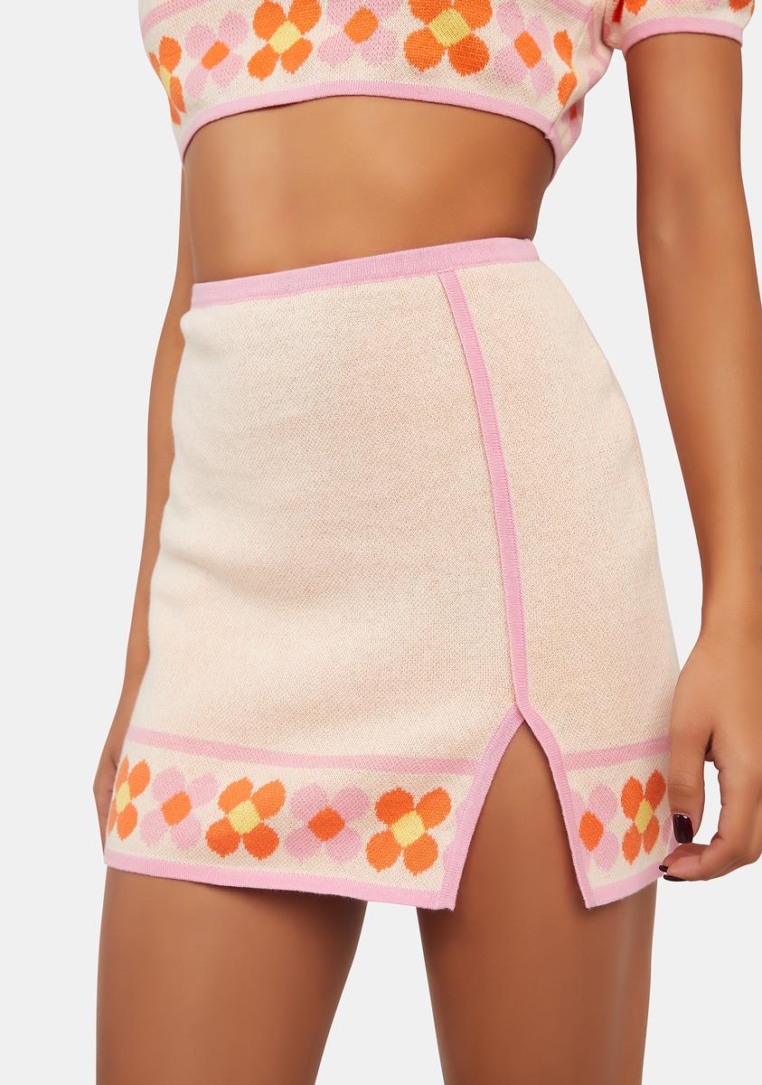 Daisy Border Mini Skirt Another Girl,New Products : American Fashion Style Bags On Sale