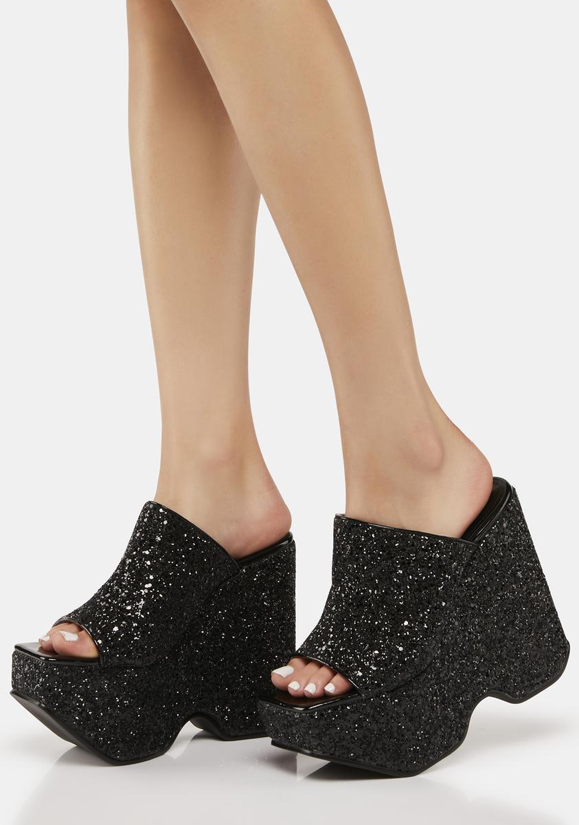 Black Rezza Wedge Heels Lemon Drop by Privileged,Specials : American Fashion Style Bags On Sale Black Rezza Wedge Heels Lemon Drop by Privileged,Specials : American Fashion Style Bags On Sale