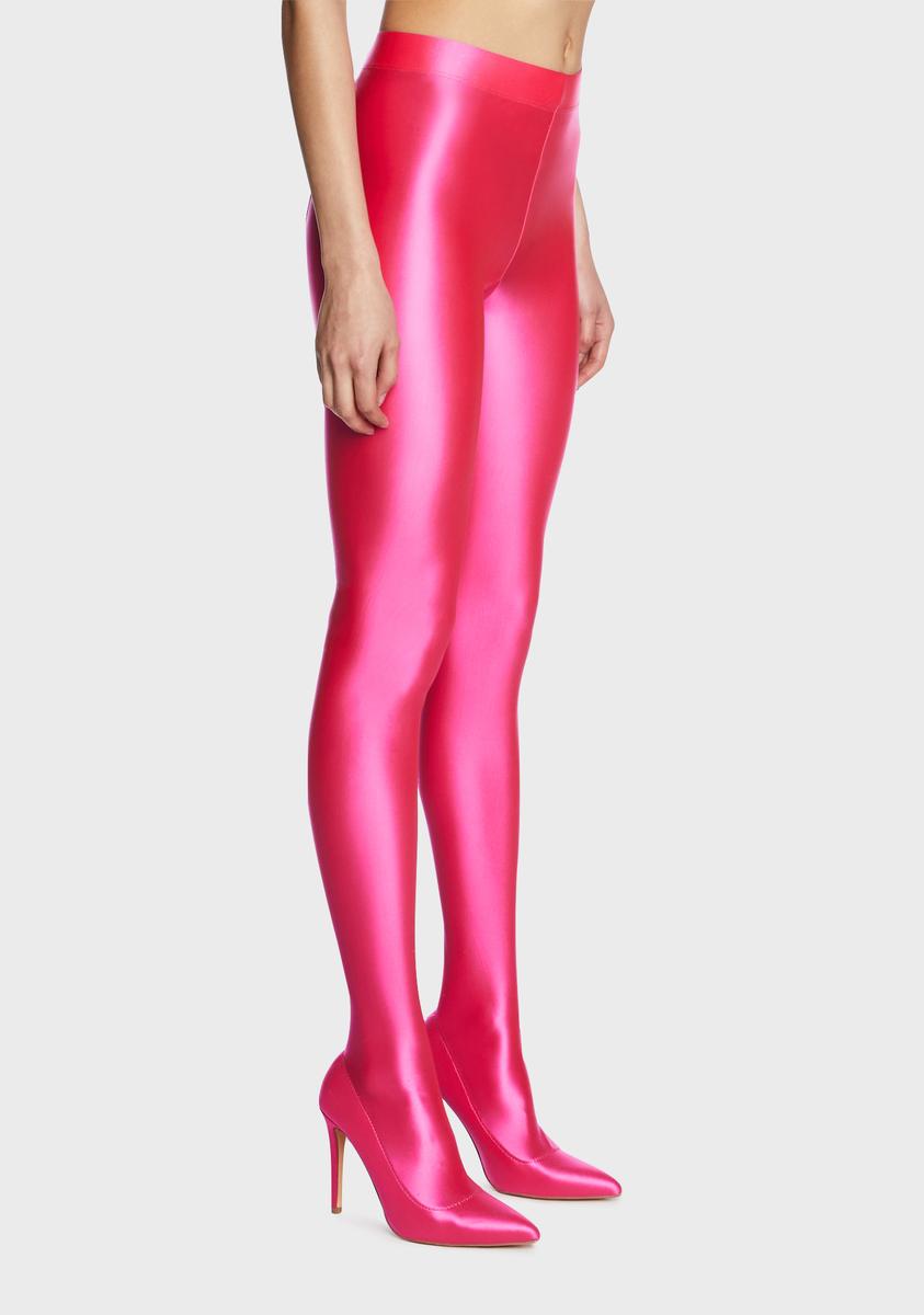 Stiletto Pant Legging Boots Pink Dolls Kill