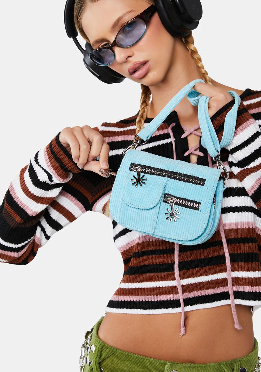 Globe Trotter Micro Crossbody Bag dELiA*s by Dolls Kill,New Products : American Fashion Style Bags On Sale