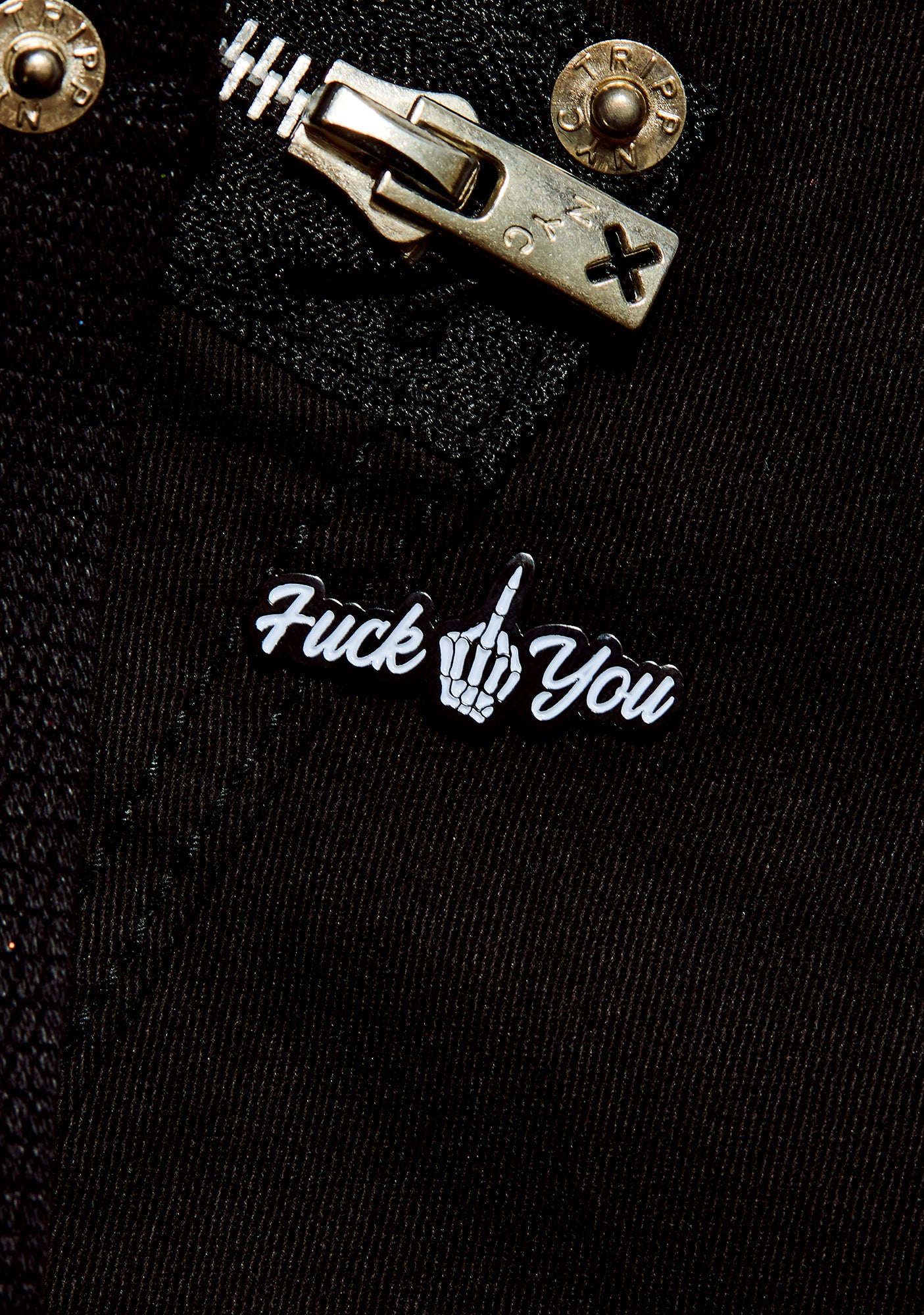 Fuck You Enamel Pin – Dolls Kill
