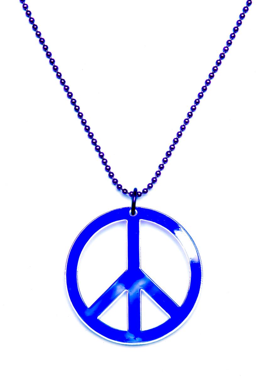 Peace and Love Iridescent Necklace Suzywan Deluxe,New Products : American Fashion Style Bags On Sale