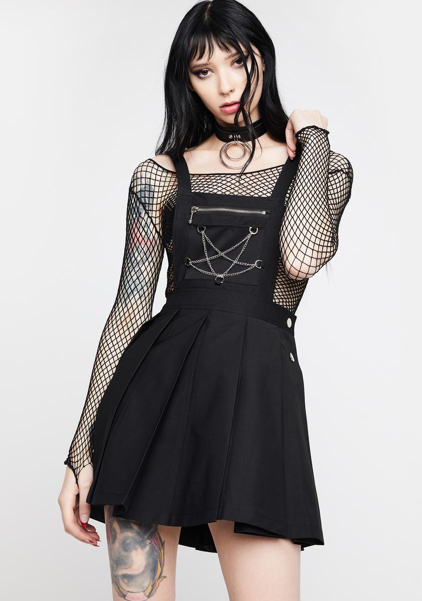 Dark In Love Punk Locomotive Pinafore – Dolls Kill