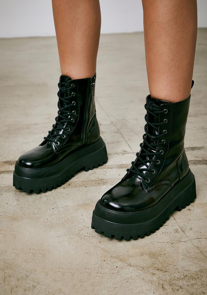 20 Ways to Style Patent Leather Boots to Work — The CQ