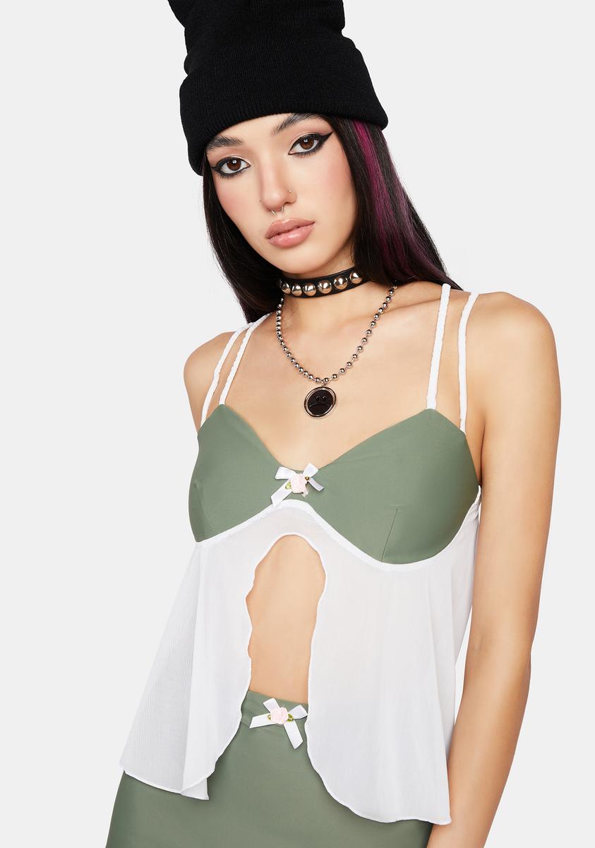 Flirty Fairy Crop Top Dazed Studio,Specials : American Fashion Style Bags On Sale
