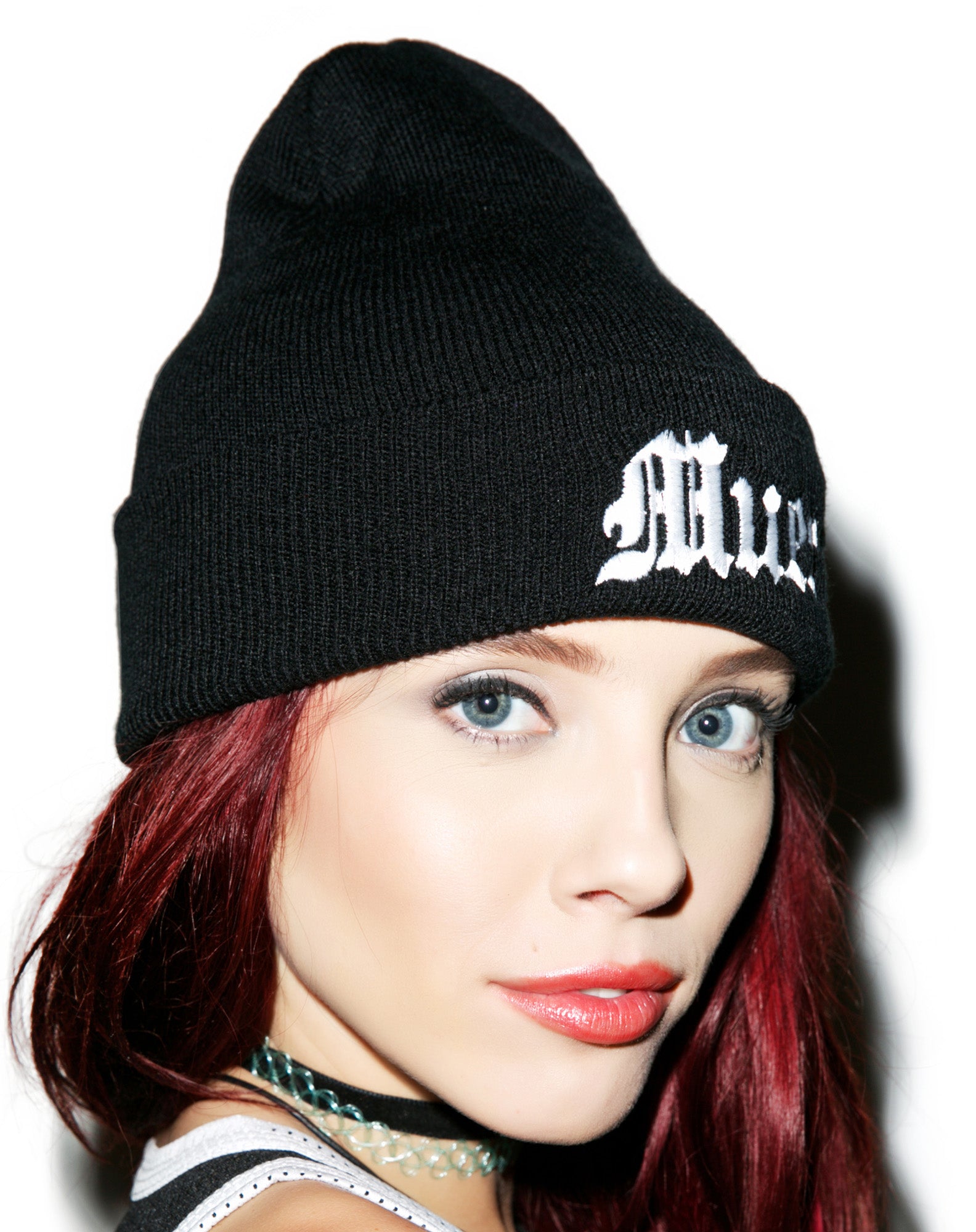 Sniper Muerte Beanie – Dolls Kill