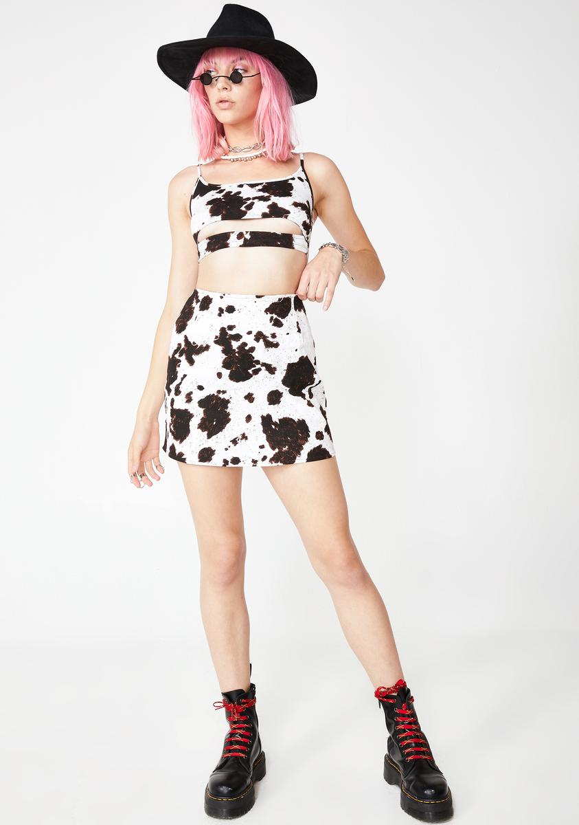 Dollskill cow skirt shop