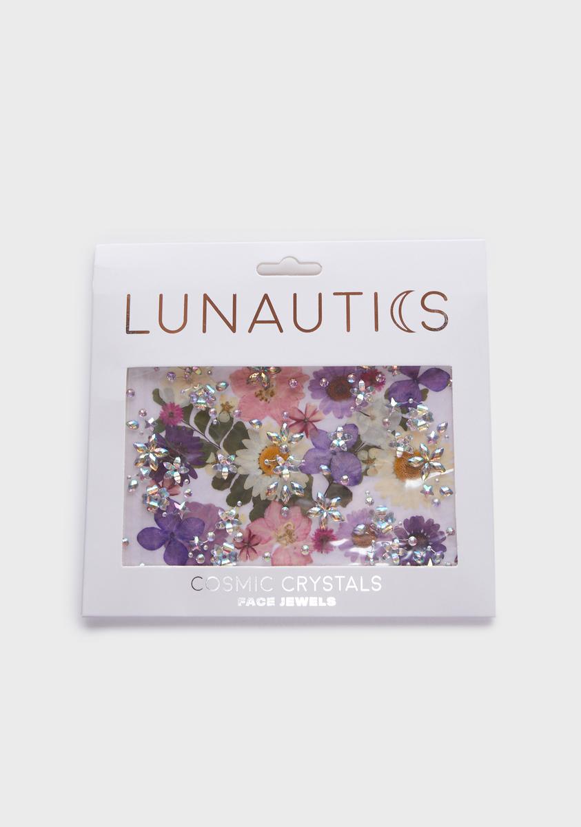 Lunautics Dried Flower Face Jewels Dolls Kill