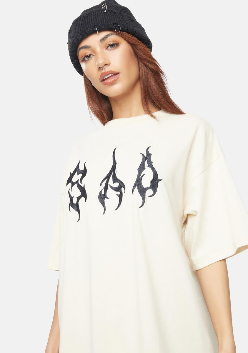 Sad Oversized Graphic Tee MaryJaneNite,Specials : American Fashion Style Bags On Sale Sad Oversized Graphic Tee MaryJaneNite,Specials : American Fashion Style Bags On Sale