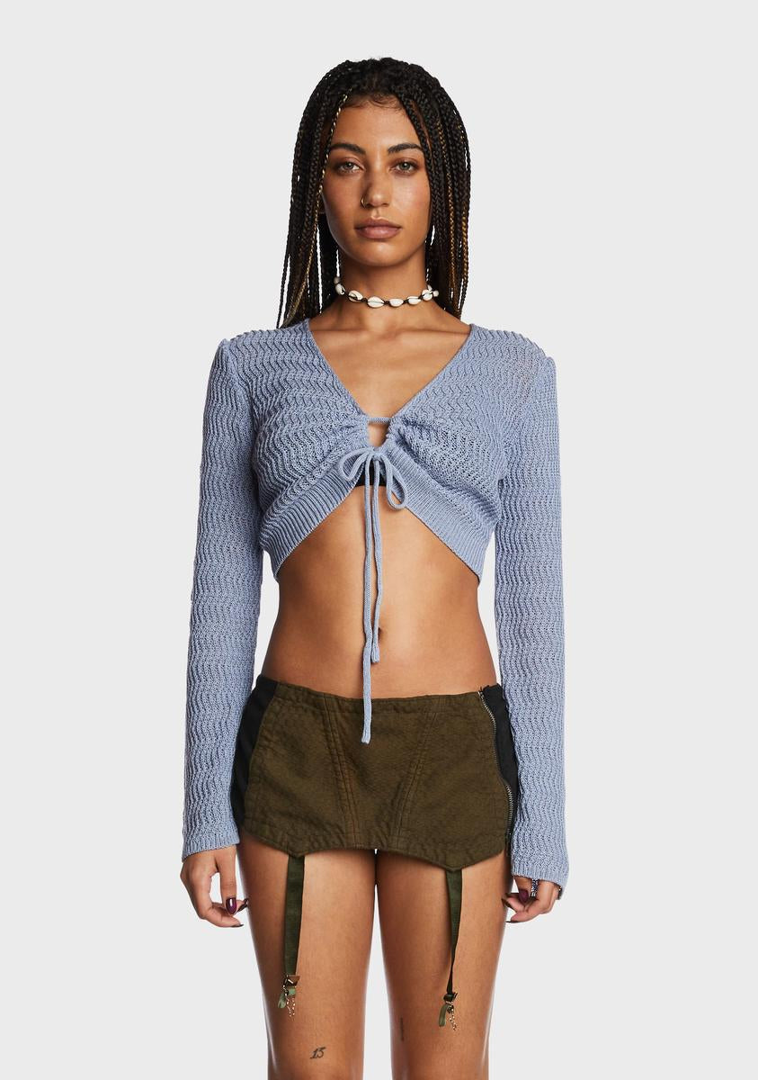 Just Grazing Crochet Crop Top,Specials : American Fashion Style Bags On Sale