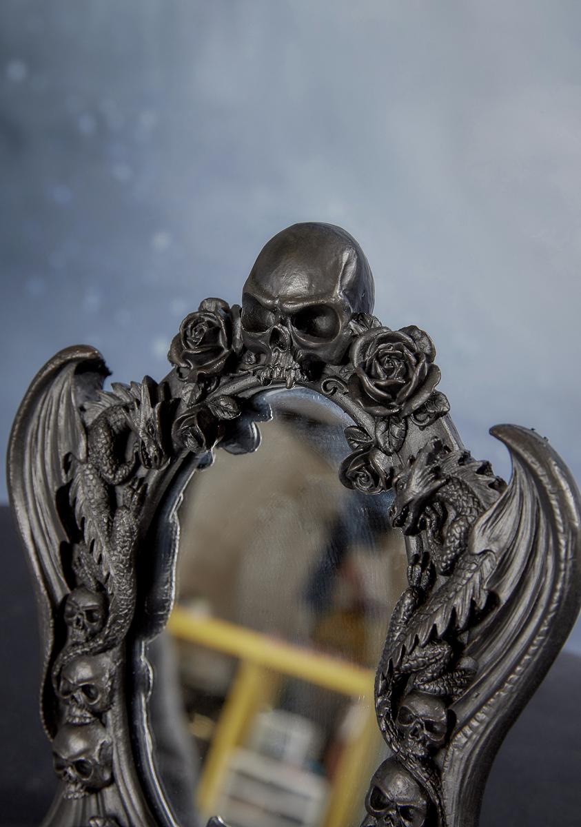 Alchemy England Nosferatu Mirror - Black – Dolls Kill
