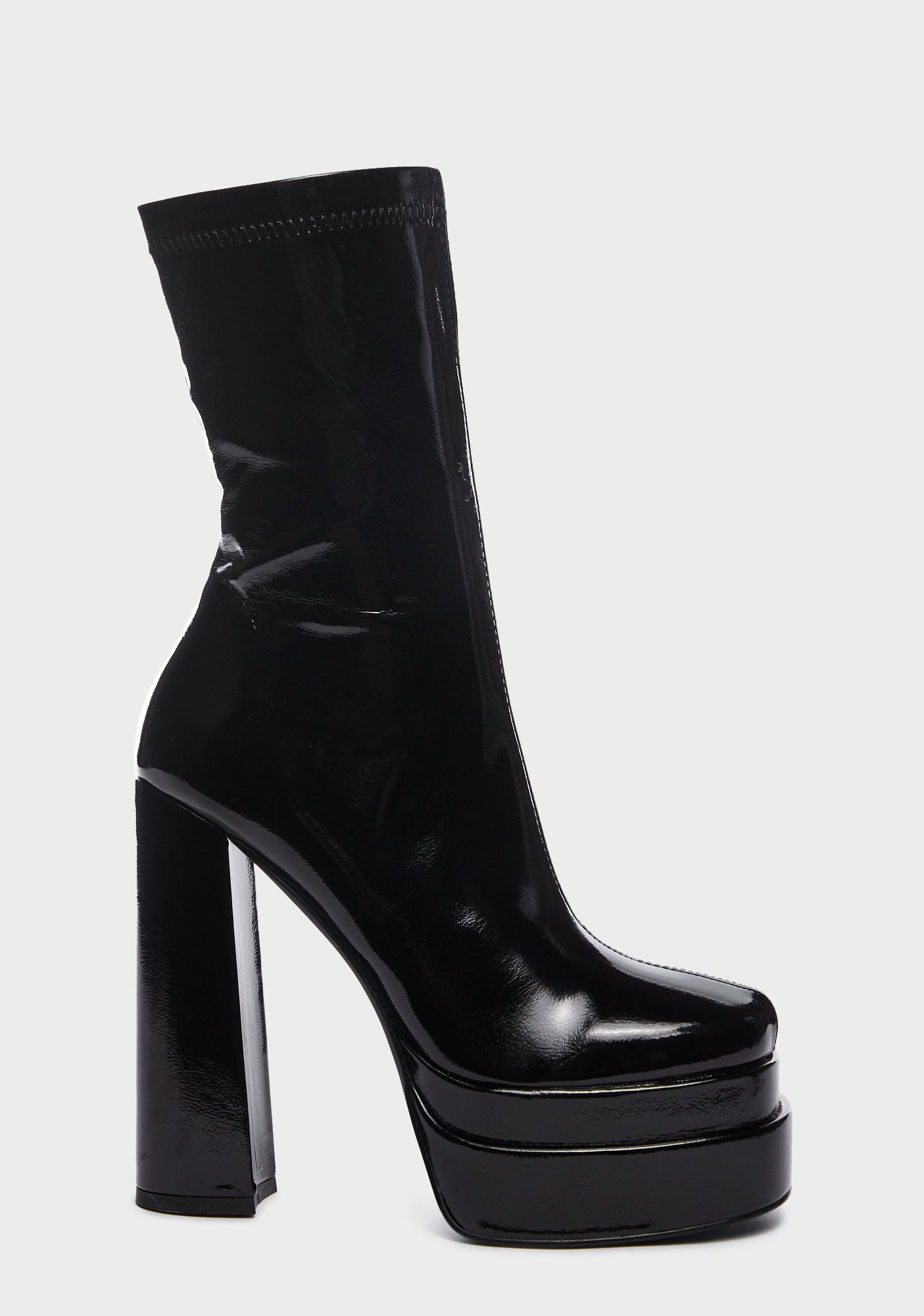 Black Martha Platform Boots SIMMI,All Products : American Fashion Style Bags On Sale