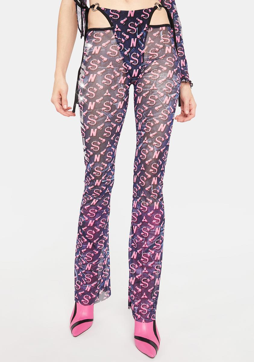 Cum & Play Flare Thong Pants Namilia,Specials : American Fashion Style Bags On Sale
