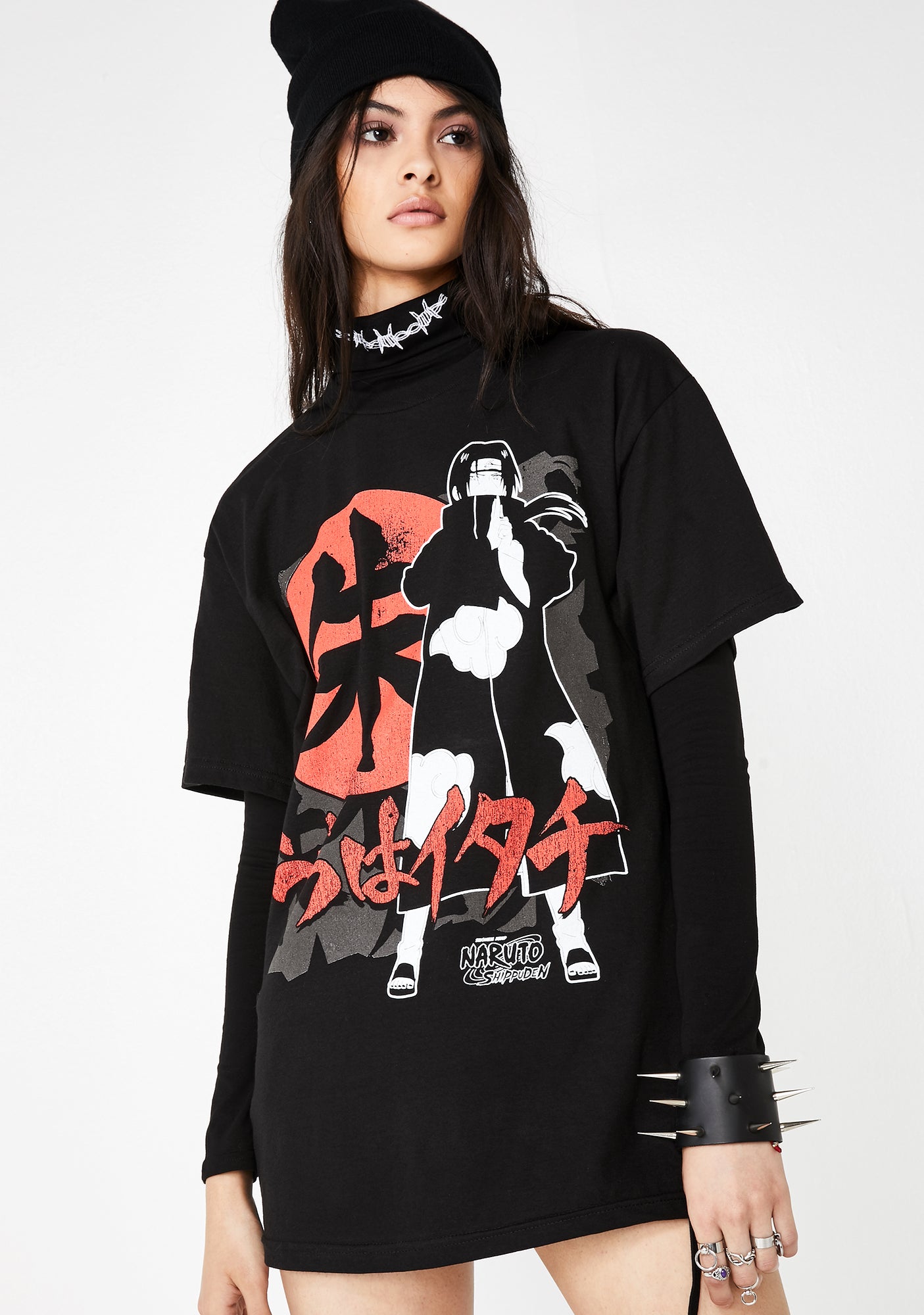 Itachi Kanji Graphic Tee – Dolls Kill