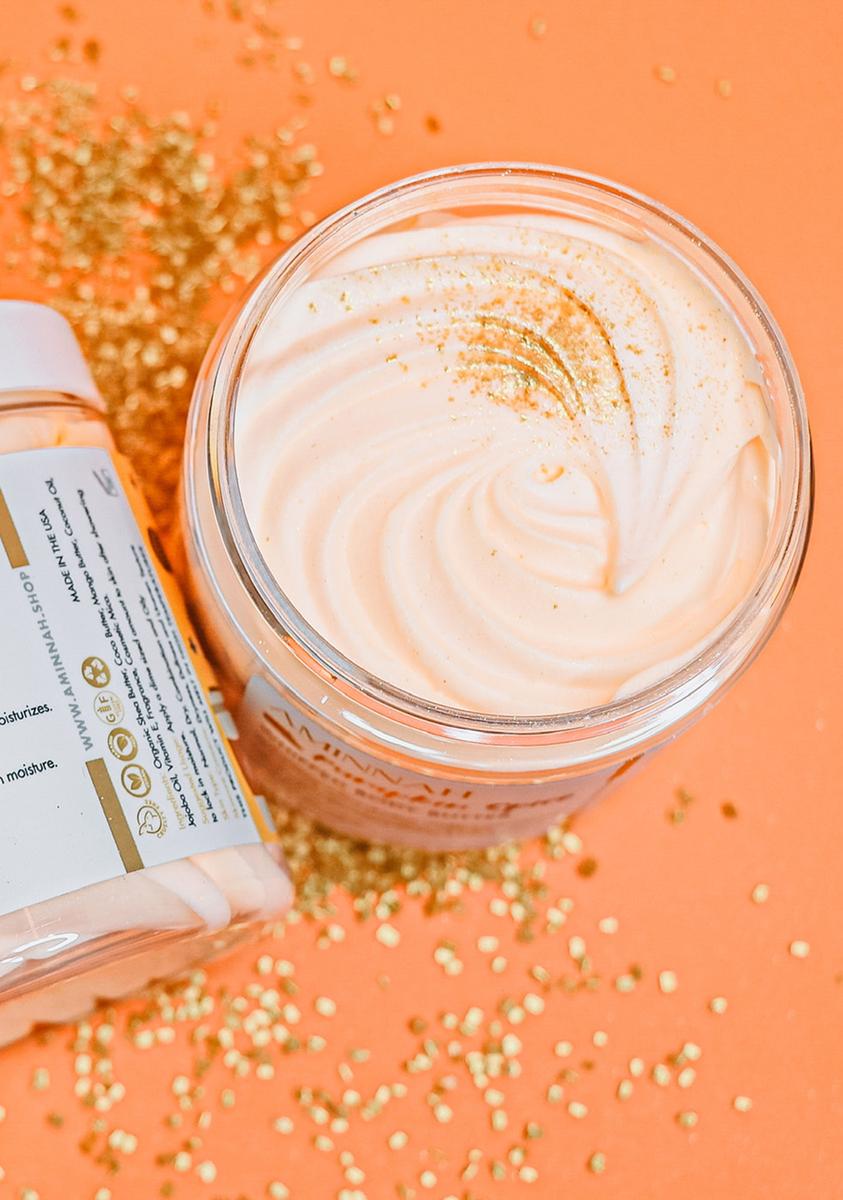 Aminnah Pumpkin Spice Whipped Body Butter Orange Dolls Kill