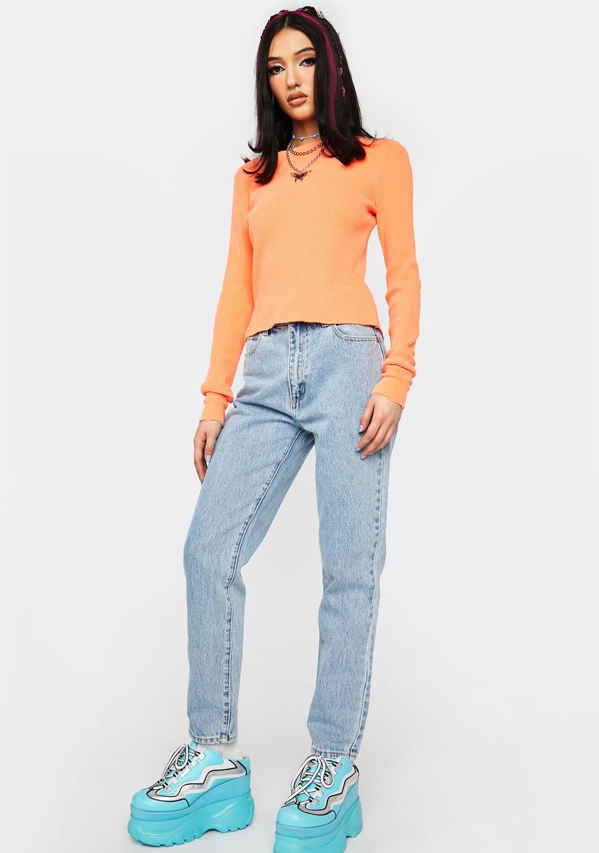 Abrand Jeans Ariane Organic 94 High Slim Jeans Dolls Kill