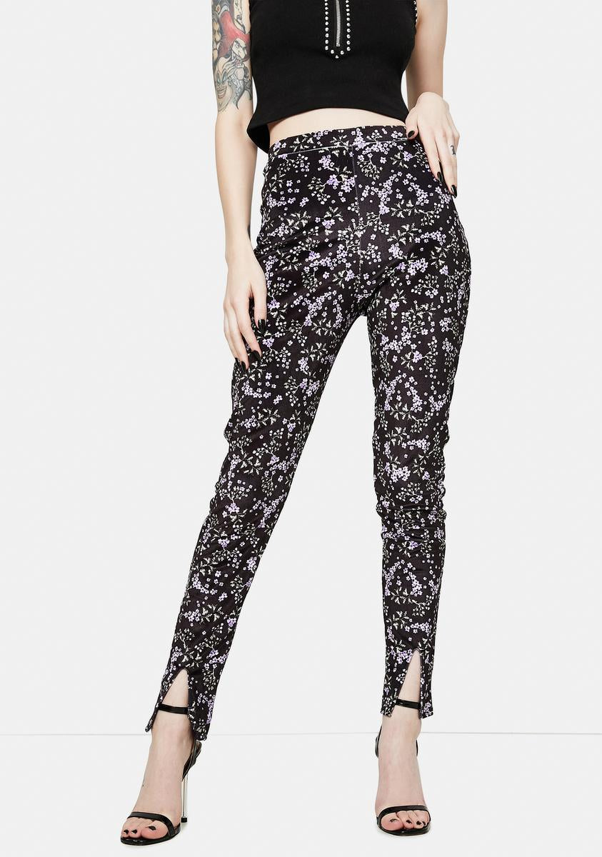 Brianna Floral Skinny Pants Daisy Street,All Products : American Fashion Style Bags On Sale