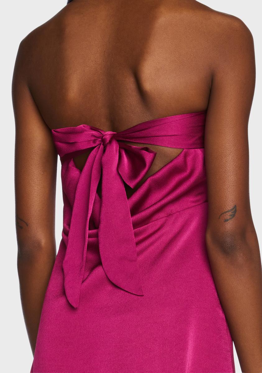 dollskill satin dress Love Your Everything Satin Dress