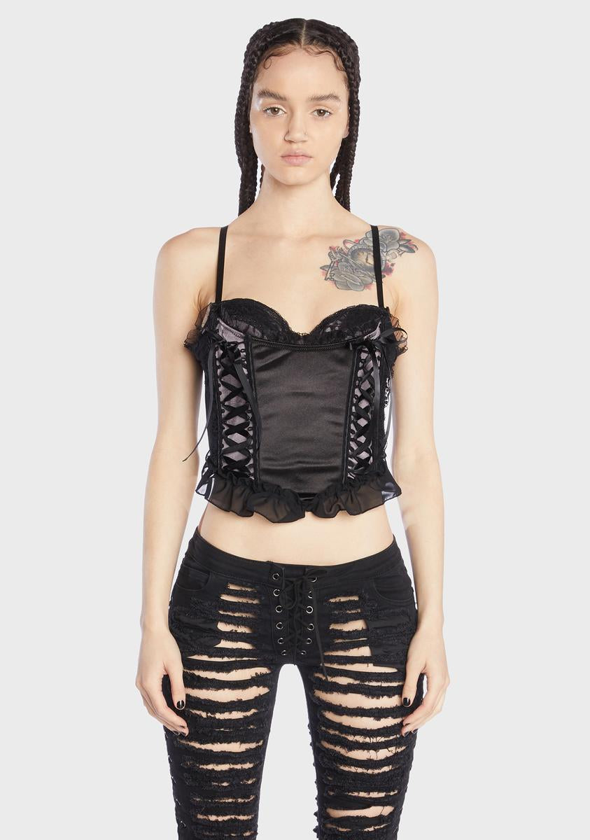 Glamorama Drama Bustier Top Current Mood,New Products : American Fashion Style Bags On Sale