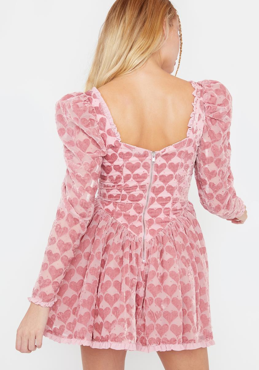 for love and lemons pink heart dress For Love and Lemons Lingerie Review