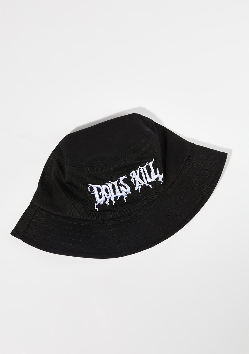 Embroidered Logo Bucket Hat – Dolls Kill
