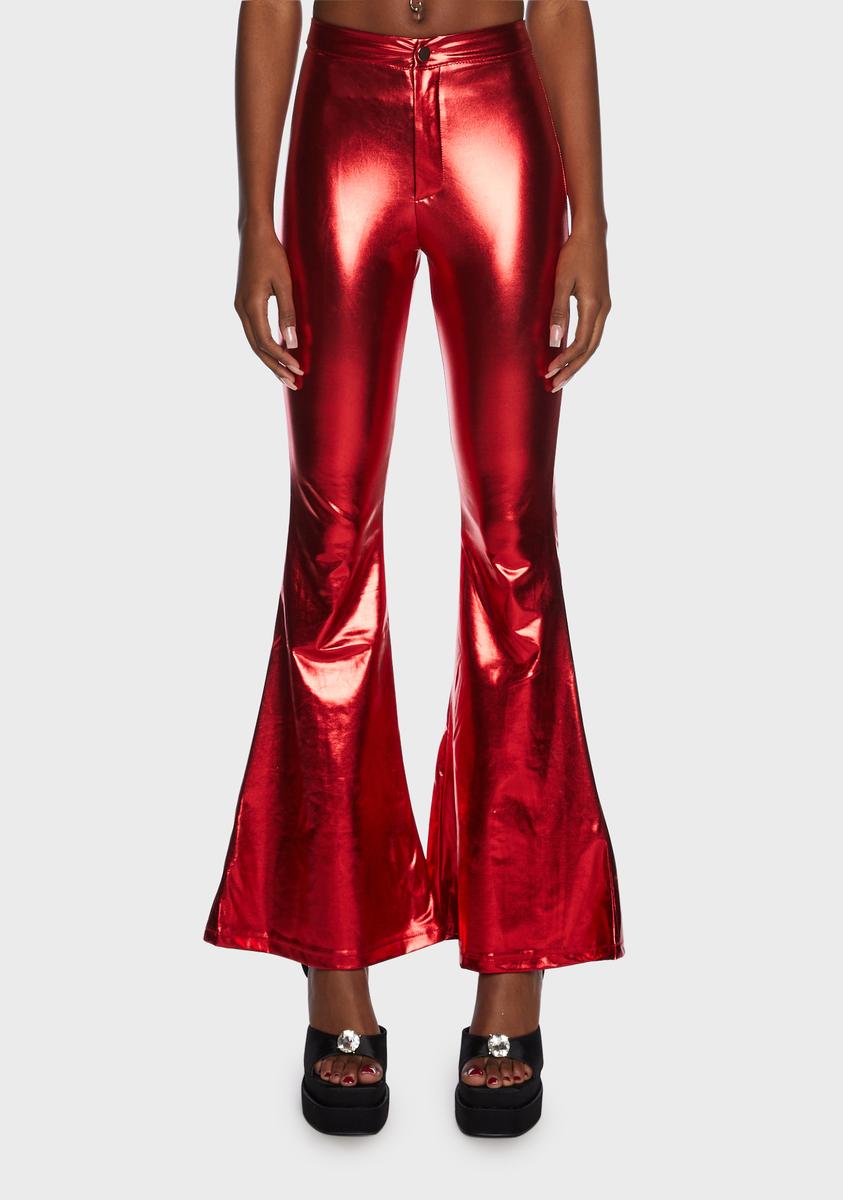 Fire Think Quick Vegan Leather Pants,New Products : American Fashion Style Bags On Sale