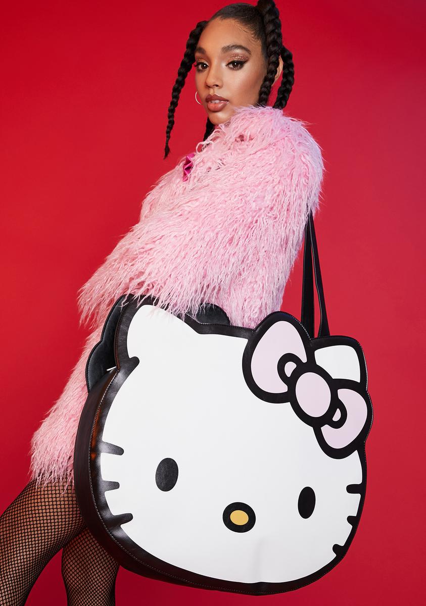Hello Kitty, Bags, Hello Kitty X Dolls Kill Giant Face Bag
