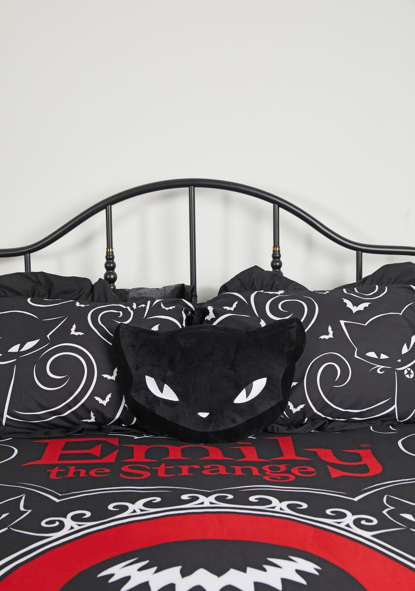 Menacing Meow Decorative Pillow Dolls Kill x Emily The Strange,New Products : American Fashion Style Bags On Sale Menacing Meow Decorative Pillow Dolls Kill x Emily The Strange,New Products : American Fashion Style Bags On Sale