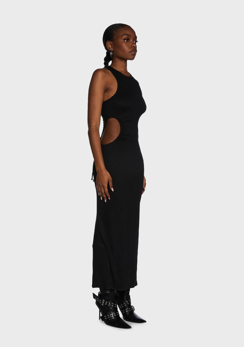 dollskill maxi dress Widow Gothic Lace Bustier Long Sleeve Maxi Gown