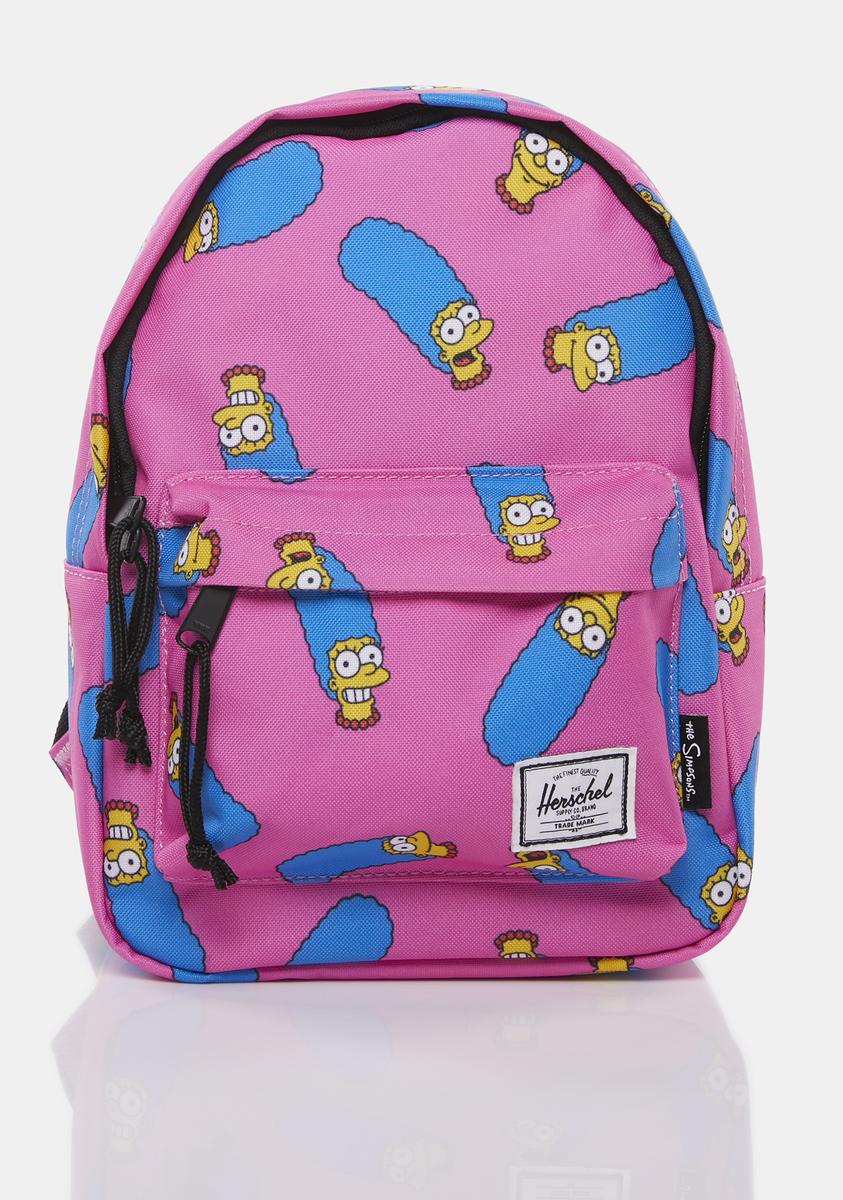 bart simpson herschel backpack Herschel Marge Simpson Mini Backpack
